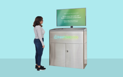 Smart Recycling Bin TrashBot Sorts Waste While Delivering Feedback and Education To Users 